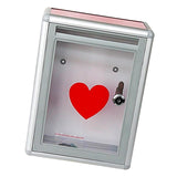 Maxbell Donation Box Suggestion Box Wedding Cards Box for Baby Shower Charity Mail Front