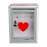 Maxbell Donation Box Suggestion Box Wedding Cards Box for Baby Shower Charity Mail Front