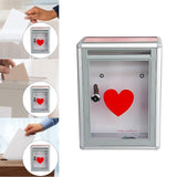 Maxbell Donation Box Suggestion Box Wedding Cards Box for Baby Shower Charity Mail Front