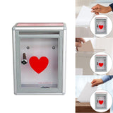 Maxbell Donation Box Suggestion Box Wedding Cards Box for Baby Shower Charity Mail Front