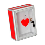 Maxbell Donation Box Suggestion Box Wedding Cards Box for Baby Shower Charity Mail Above