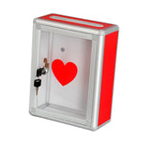 Maxbell Donation Box Suggestion Box Wedding Cards Box for Baby Shower Charity Mail Above