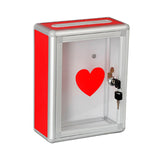 Maxbell Donation Box Suggestion Box Wedding Cards Box for Baby Shower Charity Mail Above