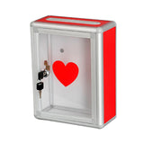 Maxbell Donation Box Suggestion Box Wedding Cards Box for Baby Shower Charity Mail Above