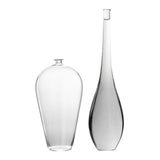 Maxbell 2x Modern Glass Vase Floral Vases Flower Vase for Decor Accessories