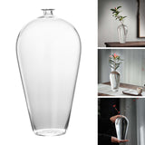 Maxbell 2x Modern Glass Vase Floral Vases Flower Vase for Decor Accessories