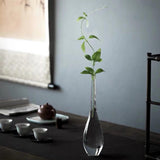 Maxbell 2x Modern Glass Vase Floral Vases Flower Vase for Decor Accessories