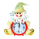 Maxbell Maxbell Christmas Alarm Clock Creative Decoration Loud for Office Desktop Bedroom Aureate Santa