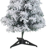 Maxbell Artificial Christmas Tree Decoration Flocking Xmas Tree for Entrance Indoor S