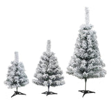 Maxbell Artificial Christmas Tree Decoration Flocking Xmas Tree for Entrance Indoor S