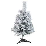 Maxbell Artificial Christmas Tree Decoration Flocking Xmas Tree for Entrance Indoor S