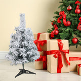 Maxbell Artificial Christmas Tree Decoration Flocking Xmas Tree for Entrance Indoor S