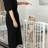Pet Fence High Pets Puppy Supplies Guard Barrier Dog Gate for Lawn Garden 4 Rod 28x76cm - Aladdin Shoppers