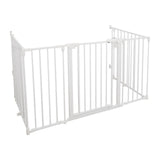 Pet Fence High Pets Puppy Supplies Guard Barrier Dog Gate for Lawn Garden 4 Rod 28x76cm - Aladdin Shoppers