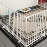 Pet Fence High Pets Puppy Supplies Guard Barrier Dog Gate for Lawn Garden 4 Rod 28x76cm - Aladdin Shoppers
