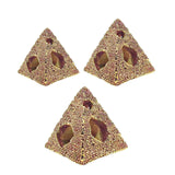 Aquarium Pyramids Decorations Fish Hiding Cave Egyptian Pyramid Statue DIY S - Aladdin Shoppers