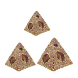 Aquarium Pyramids Decorations Fish Hiding Cave Egyptian Pyramid Statue DIY S - Aladdin Shoppers