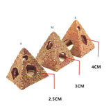 Aquarium Pyramids Decorations Fish Hiding Cave Egyptian Pyramid Statue DIY S - Aladdin Shoppers