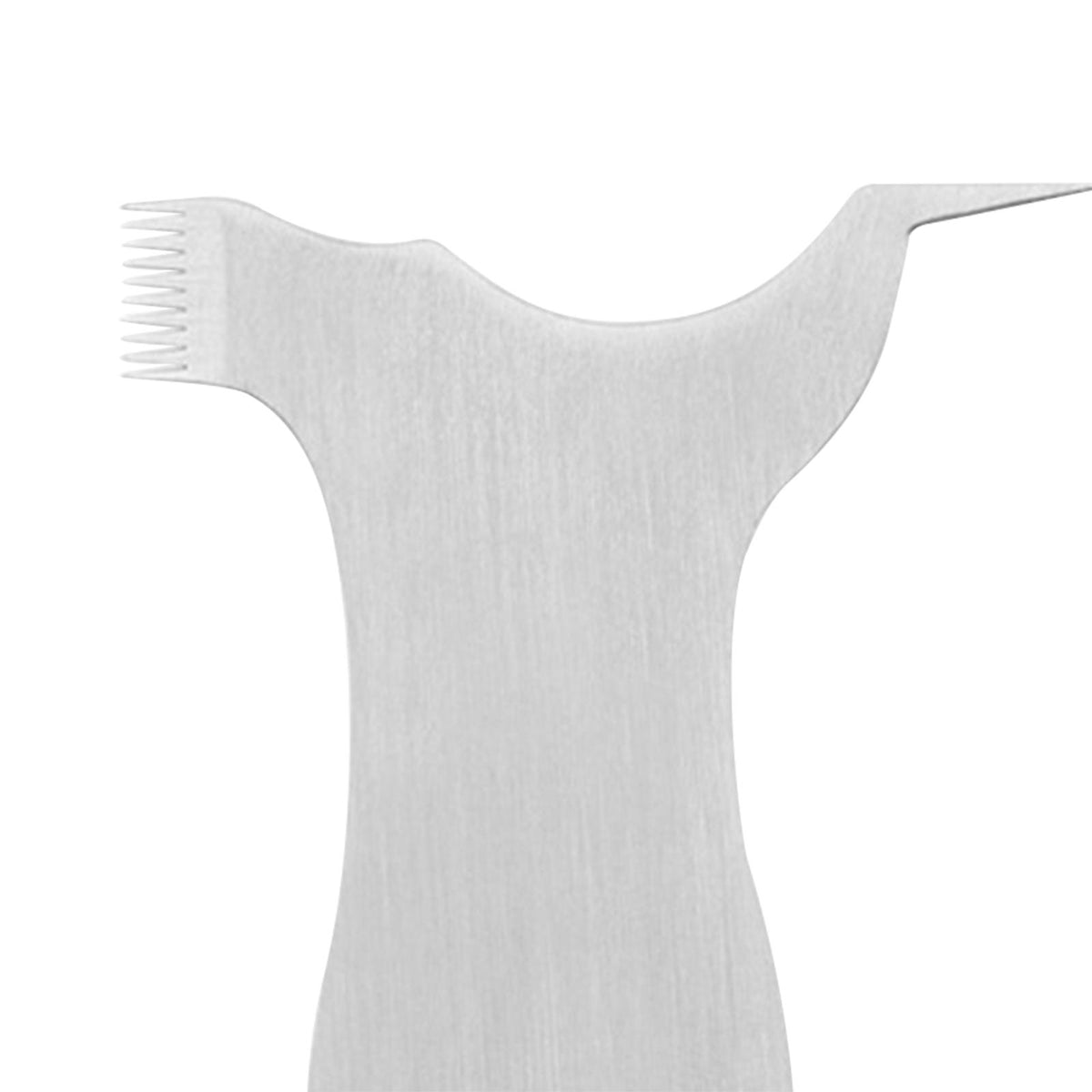 Maxbell Eyelash Makeup Tools Portable Separating Brush for Salon argent T