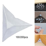 Stair Dust Corners Furniture Corner for Drawer Desk Home Corner Protector 100PCS