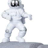 Maxbell 4xCool Astronaut Phone Holder Children Gift Universal Home Decor Desktop Mount Argent Style B