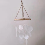 Wood Wind Chimes Baby Crib Mobile Pendant Ornament for Window Backyard Decor