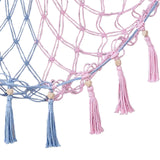 Plush Toy Net Ornaments Organizer Display Home Corner Stuffed Animal Hammock Blue