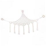Plush Toy Net Ornaments Organizer Display Home Corner Stuffed Animal Hammock Beige