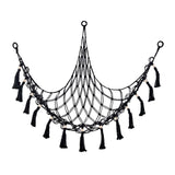 Plush Toy Net Ornaments Organizer Display Home Corner Stuffed Animal Hammock Black