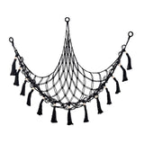 Plush Toy Net Ornaments Organizer Display Home Corner Stuffed Animal Hammock Black