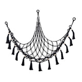 Plush Toy Net Ornaments Organizer Display Home Corner Stuffed Animal Hammock Black