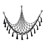 Plush Toy Net Ornaments Organizer Display Home Corner Stuffed Animal Hammock Black