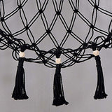 Plush Toy Net Ornaments Organizer Display Home Corner Stuffed Animal Hammock Black
