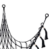 Plush Toy Net Ornaments Organizer Display Home Corner Stuffed Animal Hammock Black