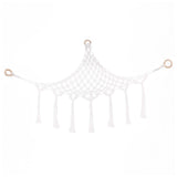 Plush Toy Net Ornaments Organizer Display Home Corner Stuffed Animal Hammock White