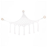 Plush Toy Net Ornaments Organizer Display Home Corner Stuffed Animal Hammock White