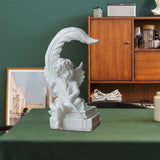 Maxbell Maxbell Cherub Figurines Garden Statue for Table Centerpieces Wedding Indoor Outdoor right