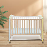 See through Mesh Crib Net Breathable Pram Baby Crib Tent for Infant Toddlers