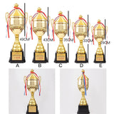 Maxbell Metal Trophy Funny for Kids Adults Ceremony Corporate Events Game Trophy Cup 43cm