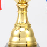 Maxbell Metal Trophy Funny for Kids Adults Ceremony Corporate Events Game Trophy Cup 43cm