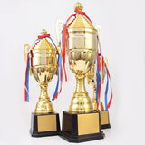 Maxbell Metal Trophy Funny for Kids Adults Ceremony Corporate Events Game Trophy Cup 43cm