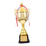 Maxbell Metal Trophy Funny for Kids Adults Ceremony Corporate Events Game Trophy Cup 43cm