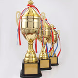 Maxbell Metal Trophy Funny for Kids Adults Ceremony Corporate Events Game Trophy Cup 43cm