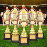 Maxbell Metal Trophy Funny for Kids Adults Ceremony Corporate Events Game Trophy Cup 43cm