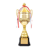 Maxbell Metal Trophy Funny for Kids Adults Ceremony Corporate Events Game Trophy Cup 43cm