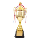 Maxbell Metal Trophy Funny for Kids Adults Ceremony Corporate Events Game Trophy Cup 43cm