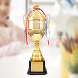 Maxbell Metal Trophy Funny for Kids Adults Ceremony Corporate Events Game Trophy Cup 43cm