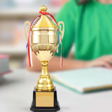 Maxbell Metal Trophy Funny for Kids Adults Ceremony Corporate Events Game Trophy Cup 43cm