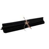 Maxbell 2x100x Reed Diffuser Sticks Fiber Reed Diffuser Sticks for Bedroom SPA Kitchen Black
