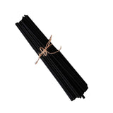 Maxbell 2x100x Reed Diffuser Sticks Fiber Reed Diffuser Sticks for Bedroom SPA Kitchen Black